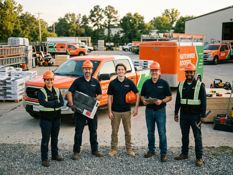 Natiowide Roofers - roof installation in Waxhaw near me